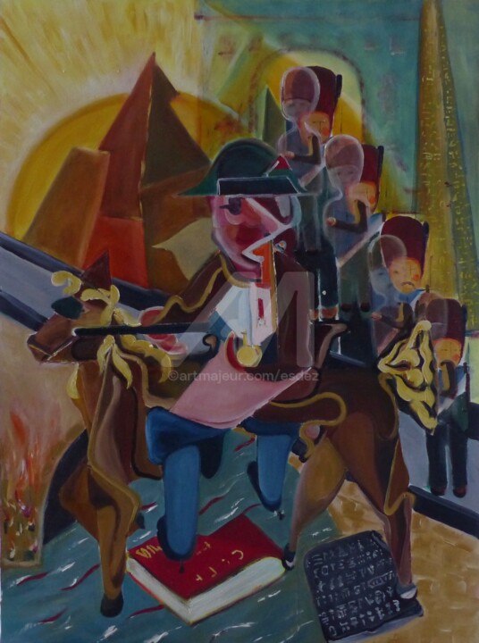 Eponapo 绘画, 31.9x23.6 in