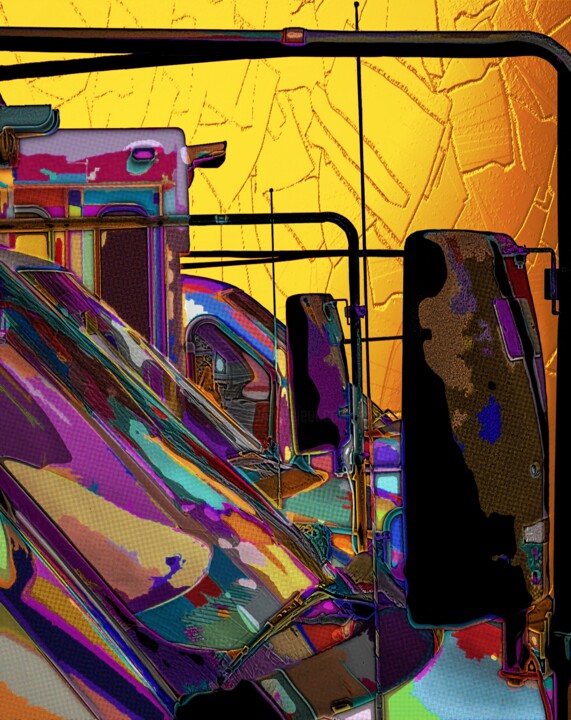 Digital Arts titled "The Short Buses - G…" by Blamemrken, Original Artwork, Digital Painting