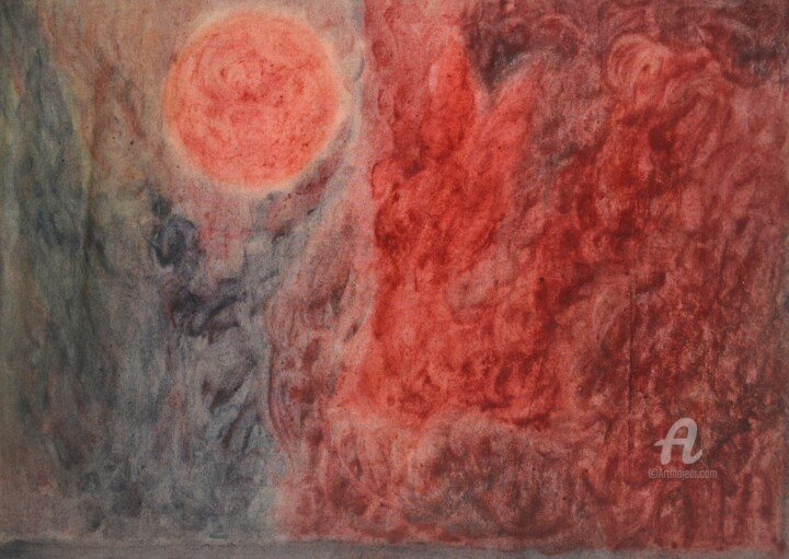 绘画,  18.1x24 in 