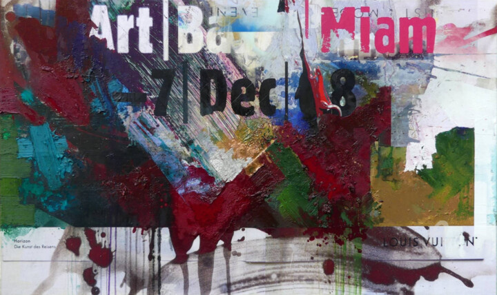 The Art of Travelling #1 绘画, 47.2x78.7 in
