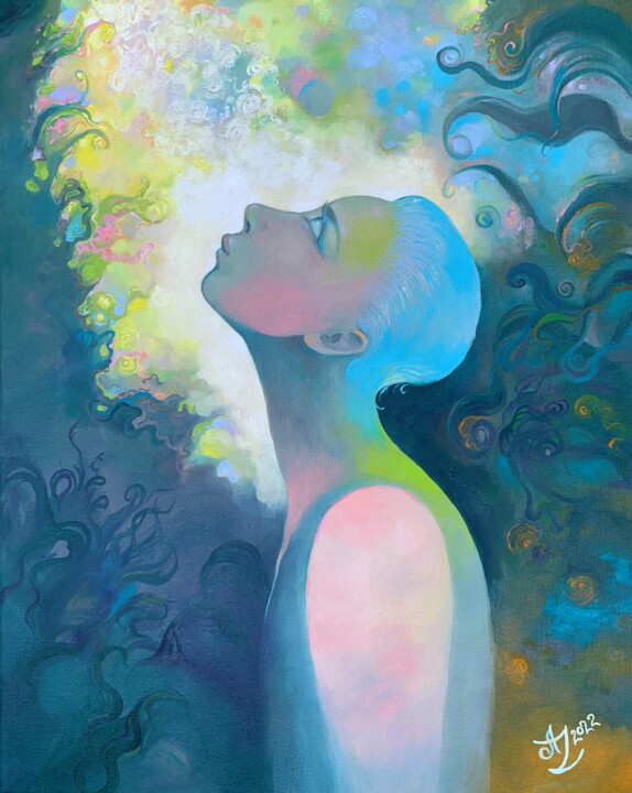 Where is Everyone 绘画, 20x16 in
