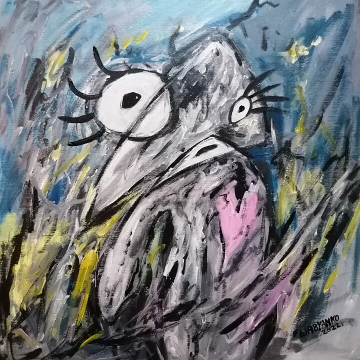 War is over soon 绘画, 15.8x15.8 in