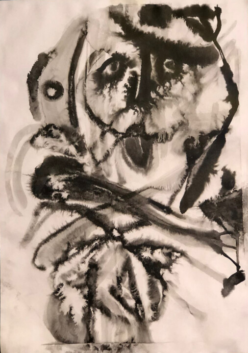 绘画,  33.5x23.6 in 