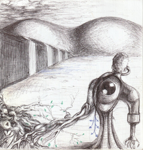 图画,  5.9x5.9 in 
