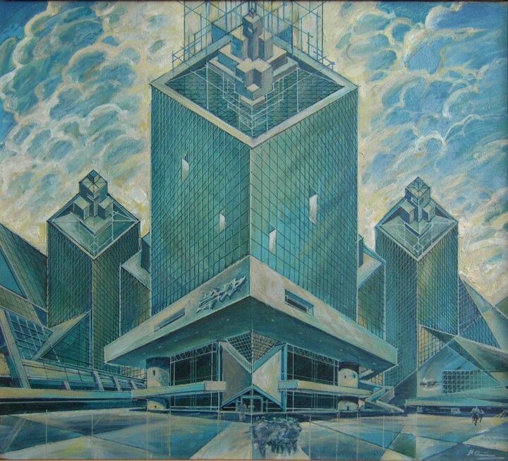 绘画,  16.1x18.3 in 