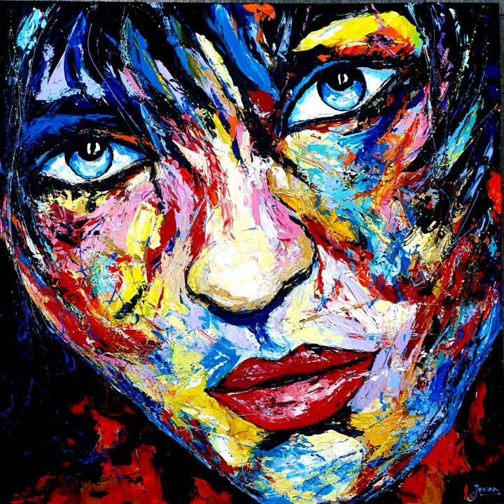 Lola 绘画, 39.4x39.4 in
