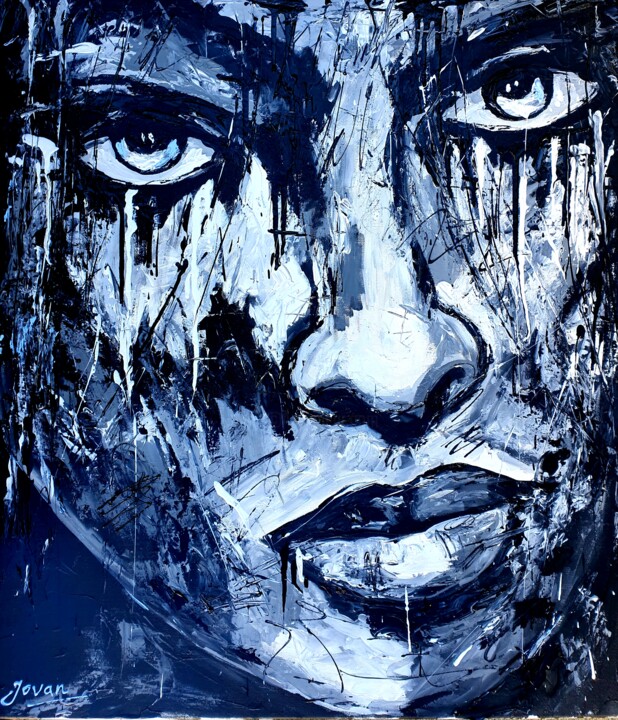 Pintura intitulada "Alice" por Jovanart, Obras de arte originais, Acrílico