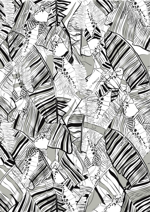 Digital Arts titled "digital pattern" by Timacy Stuido, Original Artwork, Digital Painting
