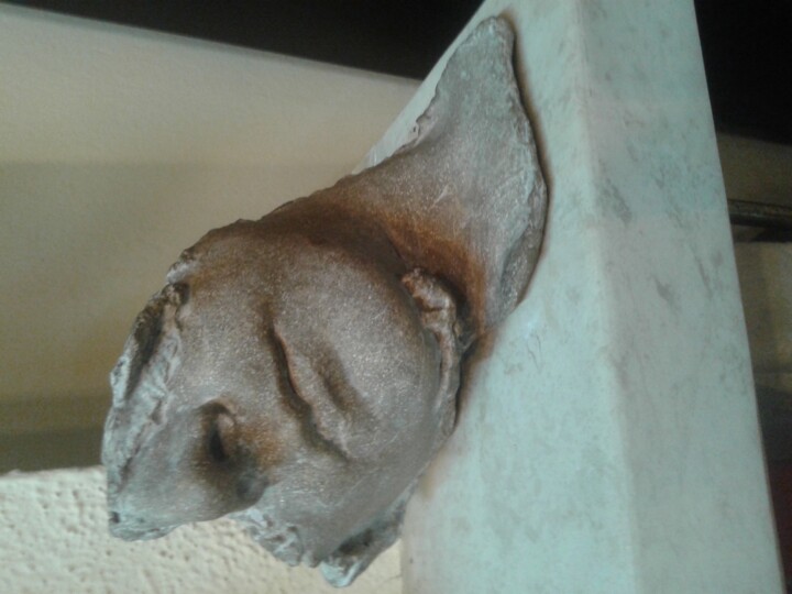 Sculpture titled "Alexander the Great" by Stefanos Hasapis, Original Artwork, Plaster