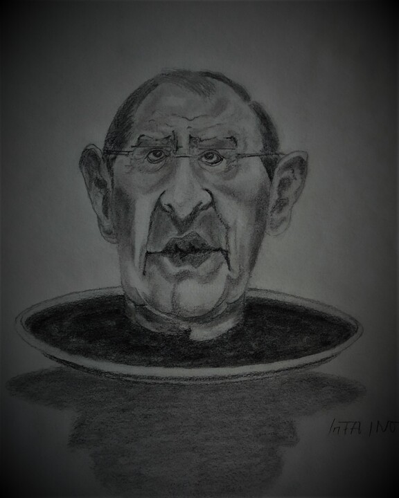 ASESINOS QUE GOBIERNAN EL MUNDO 图画, 13.8x10.6 in