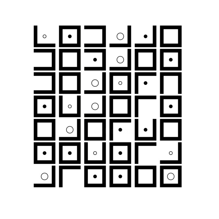 Erkenntnis 数字艺术, 19.7x19.7 in