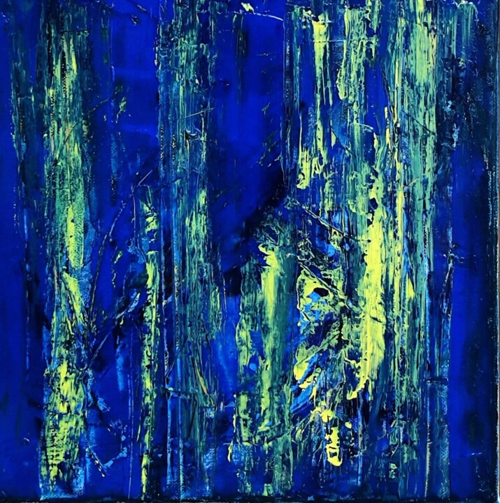 Peinture intitulée "Intuition" par Julie Verhague, Œuvre d'art originale, Acrylique