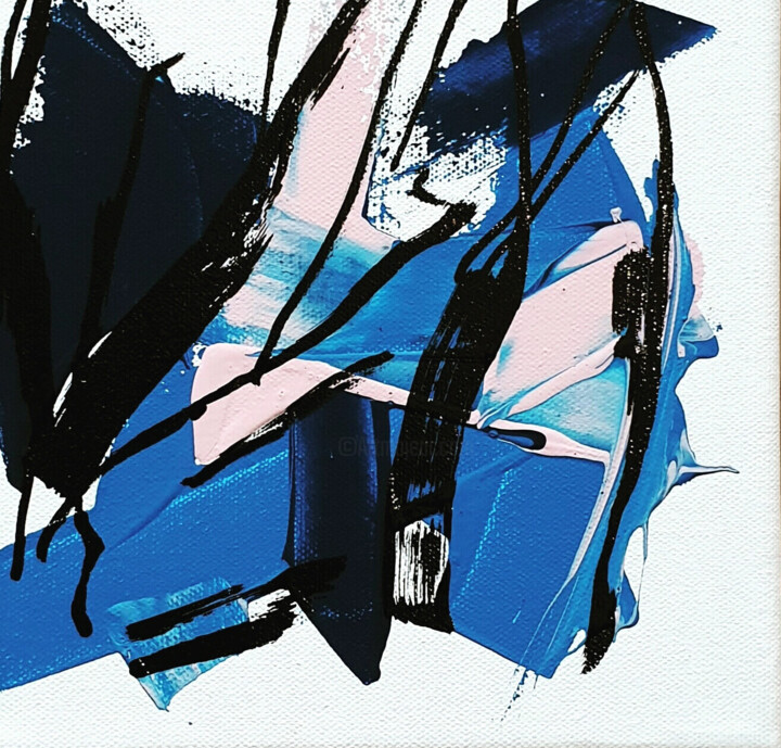 Peinture intitulée "Où vas-tu ?" par Julie Verhague, Œuvre d'art originale, Acrylique