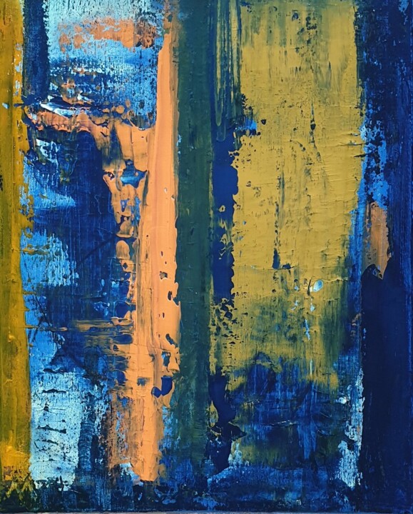 Peinture intitulée "Candice" par Julie Verhague, Œuvre d'art originale, Acrylique Monté sur Châssis en bois