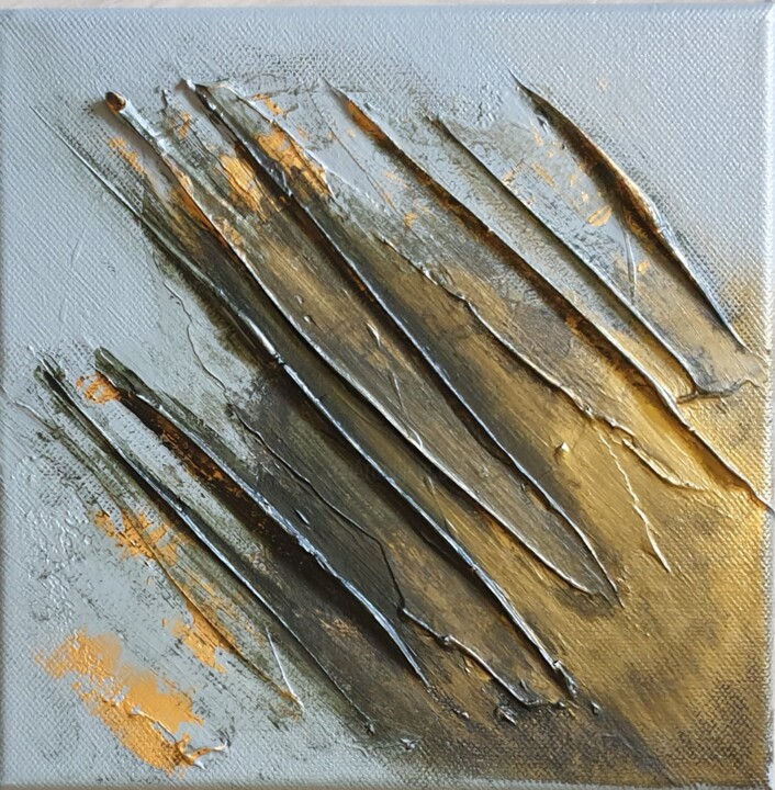Peinture intitulée "Empreinte" par Julie Verhague, Œuvre d'art originale, Acrylique