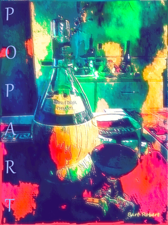 "Rosso Chianti" başlıklı Dijital Sanat Roberto Bartoccini tarafından, Orijinal sanat, Dijital Resim