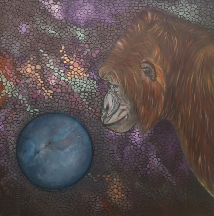 绘画,  31.5x31.5 in 