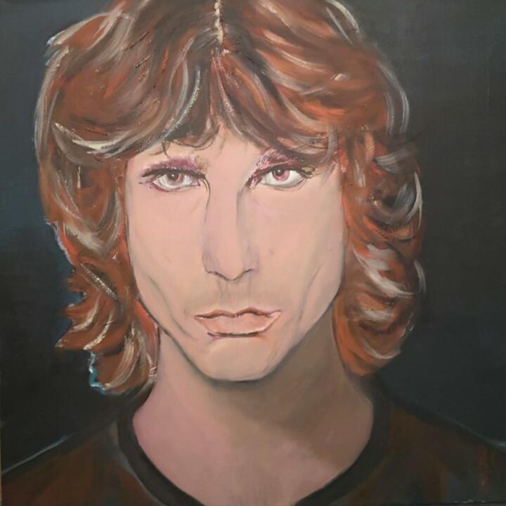 Peinture intitulée "Jim" par Ralph.S, Œuvre d'art originale, Huile