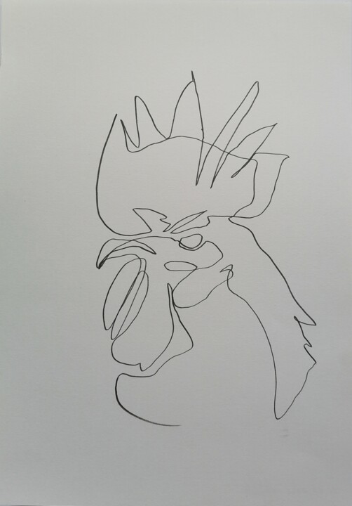 Coq 图画, 11.7x8.3 in