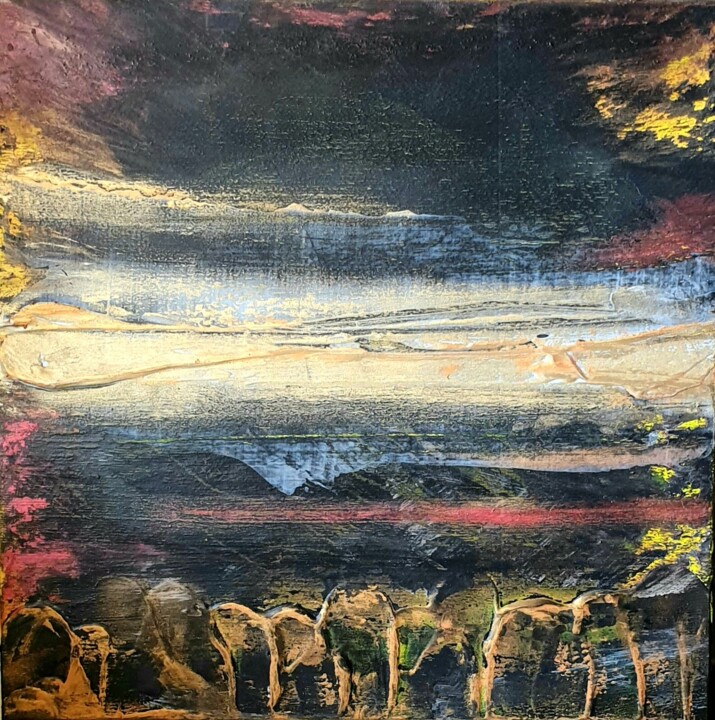 Peinture intitulée "Féerie" par Julie Verhague, Œuvre d'art originale, Acrylique