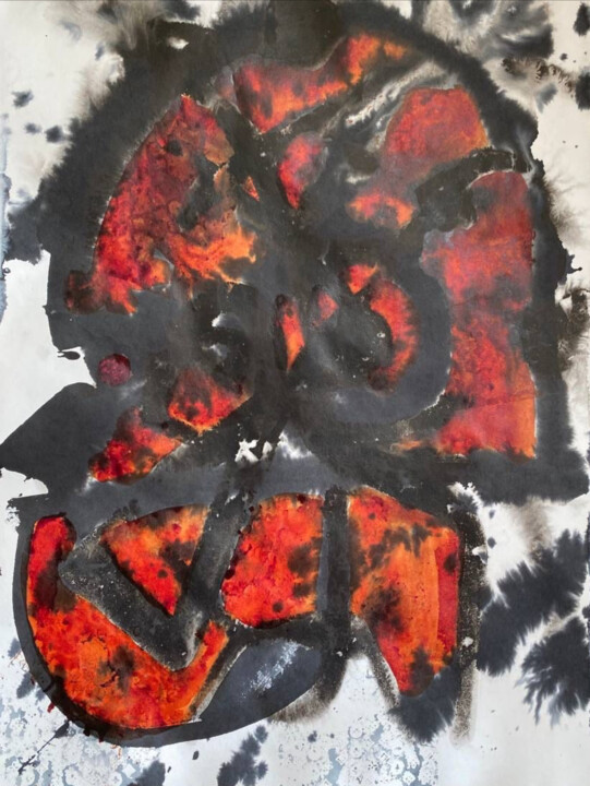 绘画,  33.5x23.6 in 