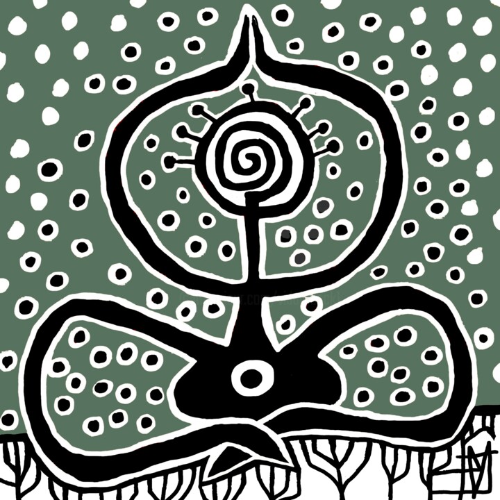 méditation 数字艺术