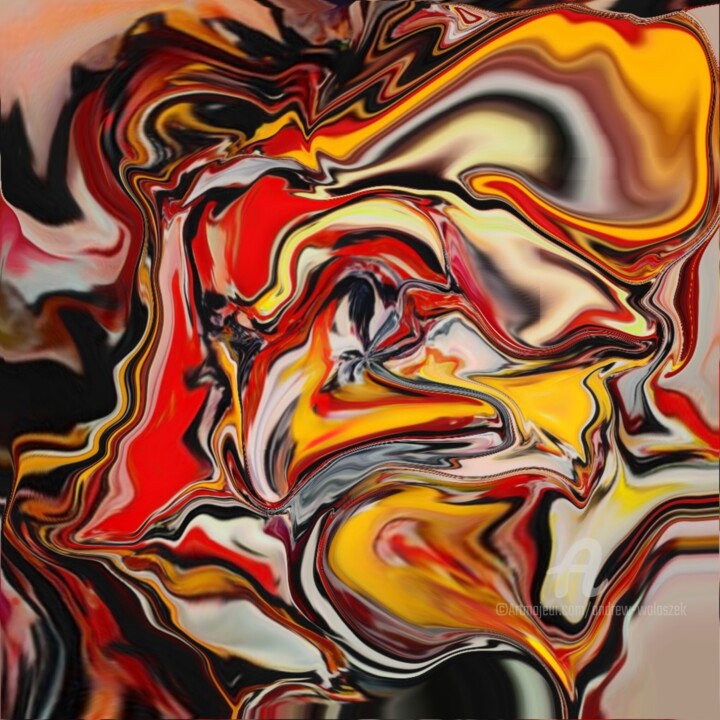Digital Arts titled "Encirclement" by Andrew Walaszek, Original Artwork, Digital Painting