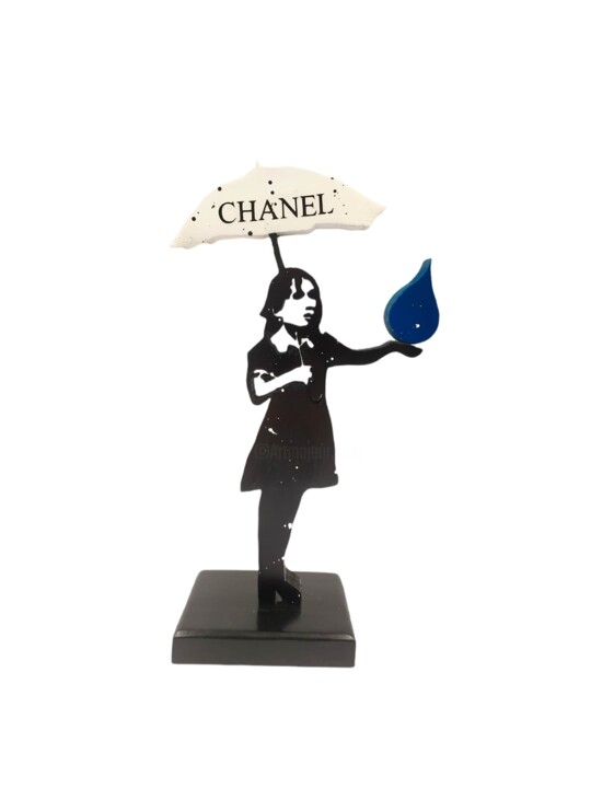 FILLE PARAPLUIE CHANEL 雕塑, 10.2x3.9 in