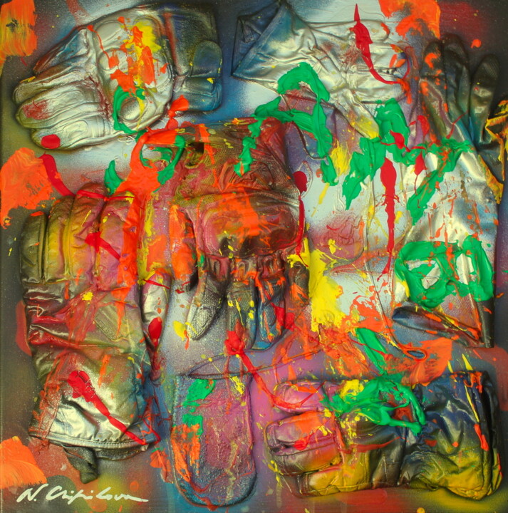 Samba 绘画, 19.7x19.7 in