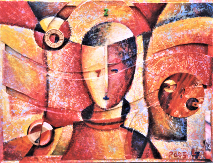 В трех Сферах 绘画, 23.6x31.5 in