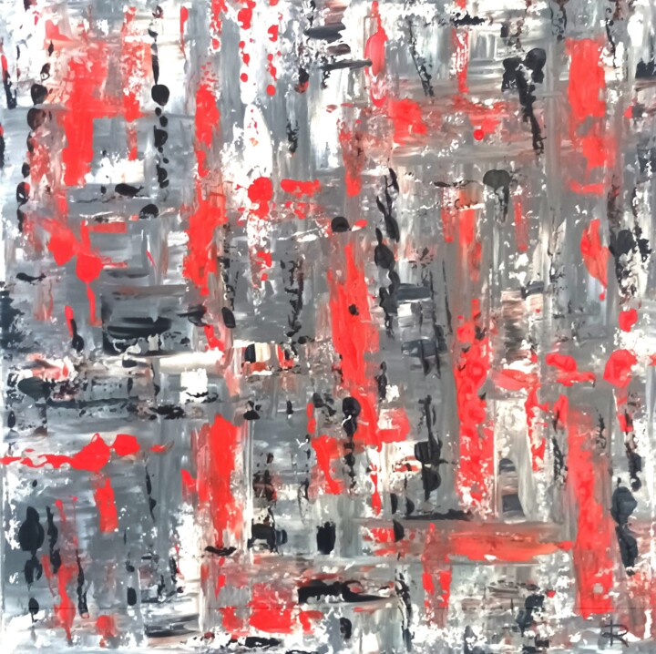 Peinture intitulée "Urban style" par Renaud Angerville-Langlois, Œuvre d'art originale, Acrylique