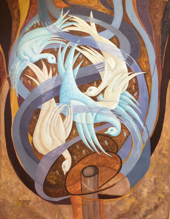绘画,  63x49.2 in 