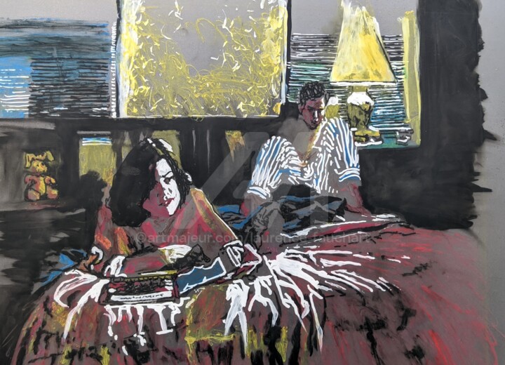 Homework 绘画, 11.8x15.8 in