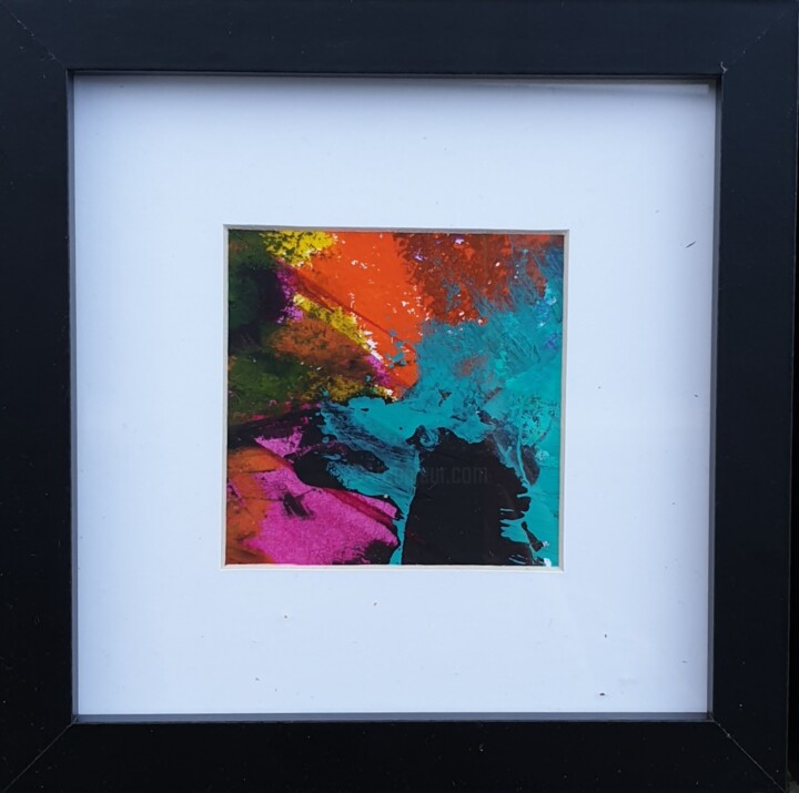 Peinture intitulée "Série minis n°1" par Julie Verhague, Œuvre d'art originale, Acrylique