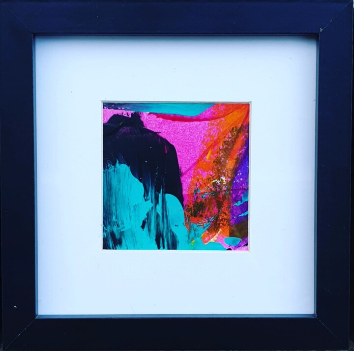 Peinture intitulée "Série minis n°3" par Julie Verhague, Œuvre d'art originale, Acrylique