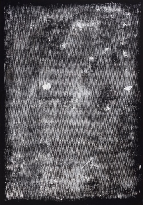 Sine Waves 绘画, 39.4x27.6 in