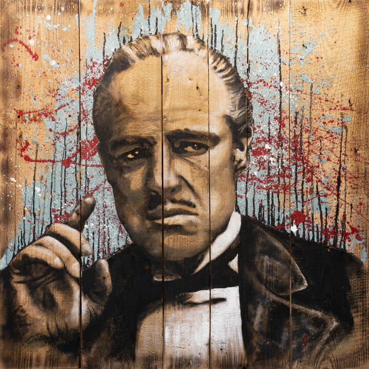 le parrain 绘画, 39.4x39.4 in