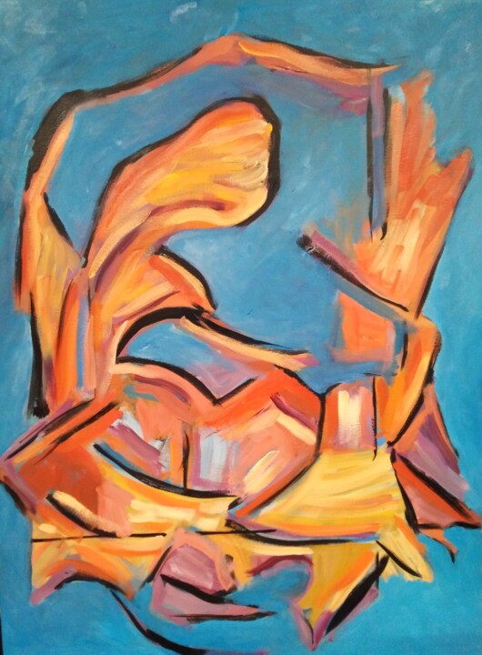 Bailaora 绘画, 28.7x21.3 in