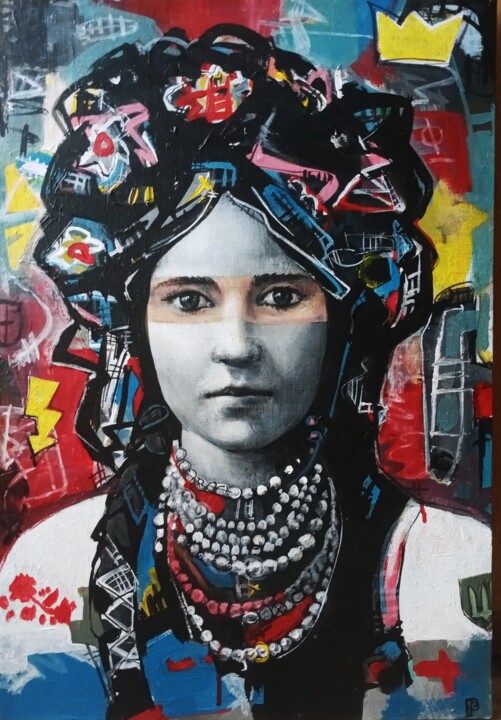 Stephania 绘画, 25.6x17.7 in