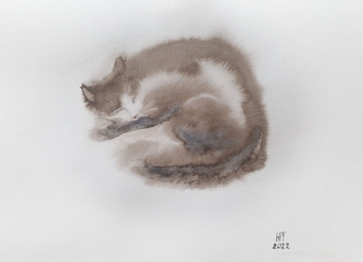 绘画,  7.9x12.2 in 