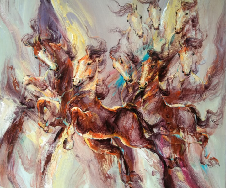 Spirit 绘画, 39.4x47.2 in