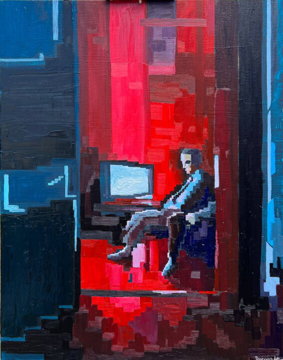 绘画,  28.7x23.6 in 