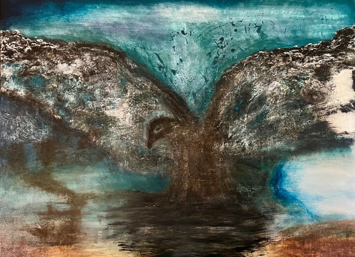 绘画,  34.7x45.3 in 
