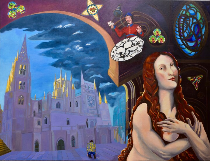 Repentance 绘画, 35x45.7 in