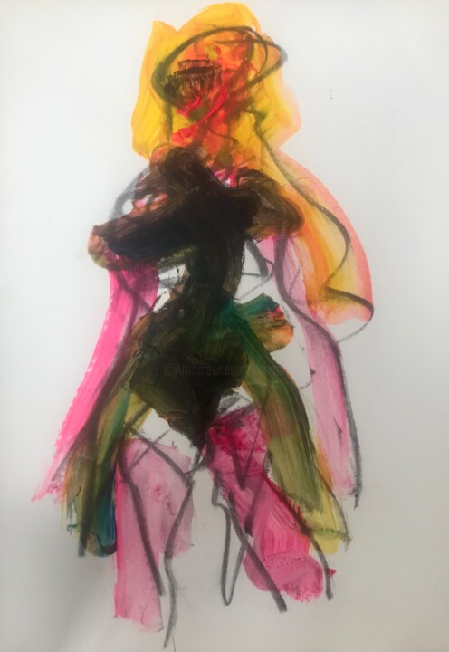 Et dieu créa la femme I 绘画, 11.7x8.3 in