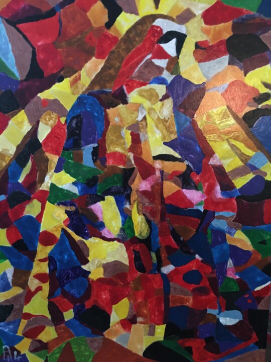 La mère 绘画, 31.5x23.6 in