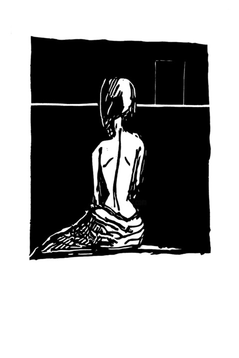 印花与版画,  16.5x8.3 in 