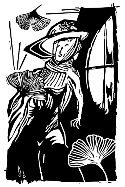 Sous une prude apparence 印花与版画, 11.7x16.5 in