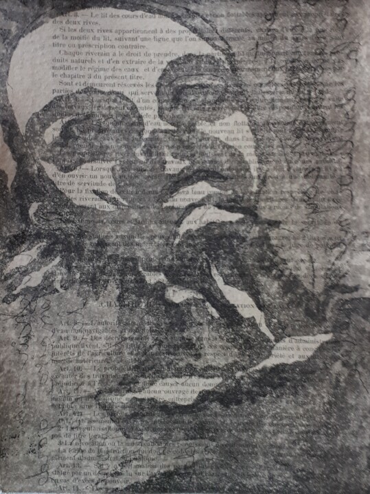 印花与版画,  13.8x9.8 in 