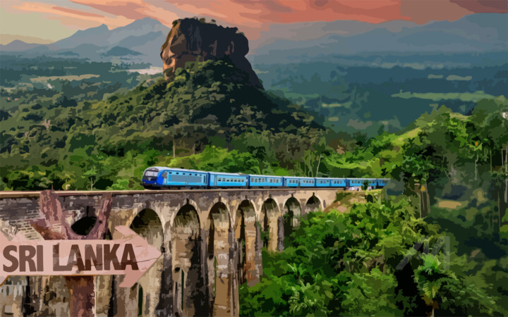 Srilanka 数字艺术